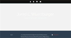 Desktop Screenshot of jaredwuerzburger.info